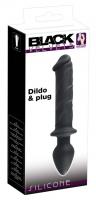 Black Velvets Dildo Plug ohebné dvojité dildo Black Velvets Dildo Plug ohebné dvojité dildo