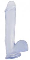 Basix - 12" Mega Dildo Clear Basix - 12" Mega Dildo Clear