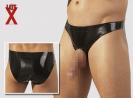Latexové slipy s otvorem na penis S-L Latexové slipy s otvorem na penis S-L