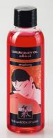 Jedlý erotický masážní olej Shiatsu jahoda 100 ml Jedlý erotický masážní olej Shiatsu jahoda 100 ml