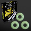 Glow in the dark Love Rings 3-pack Glow in the dark Love Rings 3-pack