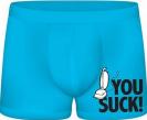 Funny Boxers: You Suck Funny Boxers: You Suck