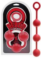 Anální kuličky O Beads Giant Balls red Anální kuličky O Beads Giant Balls red