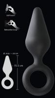 Black Soft Touch Plug L Black Soft Touch Plug L