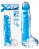 Dildo X-Tier 20cm blue Dildo X-Tier 20cm blue