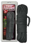 Bondage rope 3m black Bondage rope 3m black