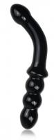 Glass Romance black-černé skleněné dildo Glass Romance black-černé skleněné dildo