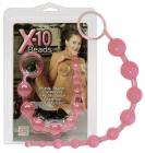 Anální kuličky Anal beads X-10 černé Anální kuličky Anal beads X-10 černé