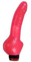 Latexový vibrátor s varlaty,plynulá regulace Latexový vibrátor s varlaty,plynulá regulace