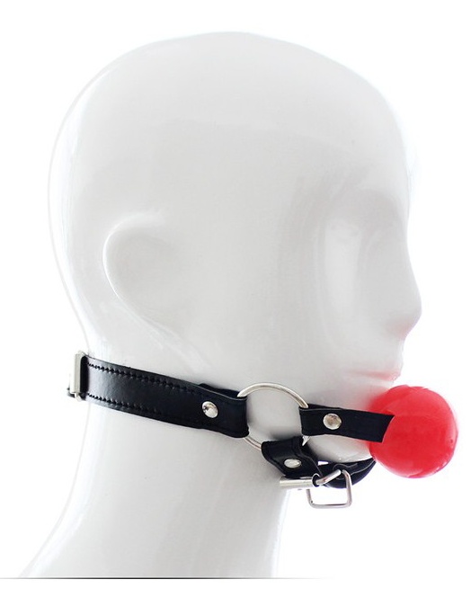 Adjustable Chin Harness Ball Gag Adjustable Chin Harness Ball Gag