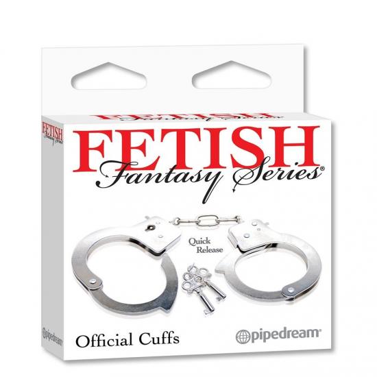 Fetish Fantasy Official Handcuffs - kovová pouta
