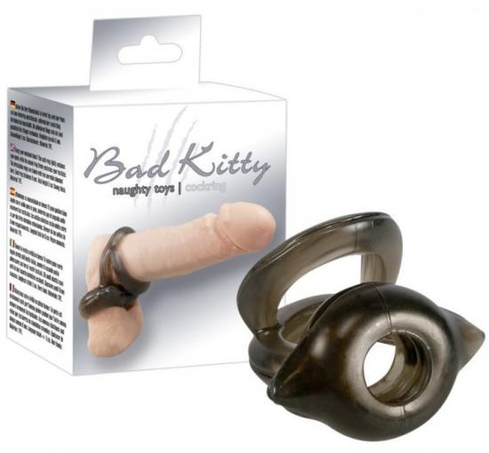 Bad Kitty Triple Set of cock & testicle rings