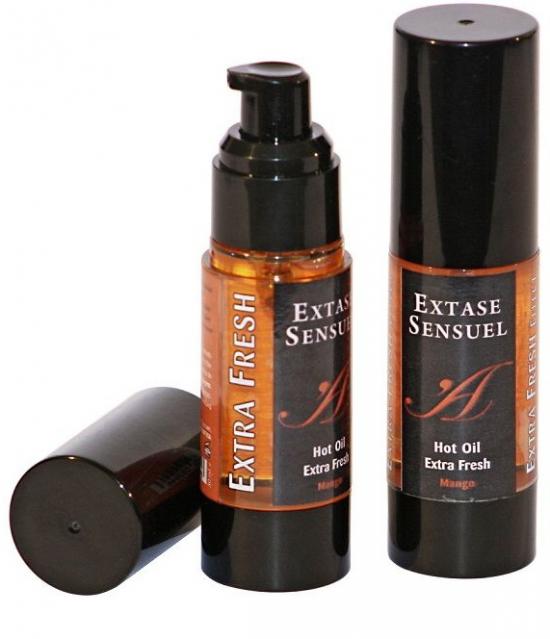 Extase Sensuel - chladivý a zklidňující masážní olej - čerstvé mango (30 ml)