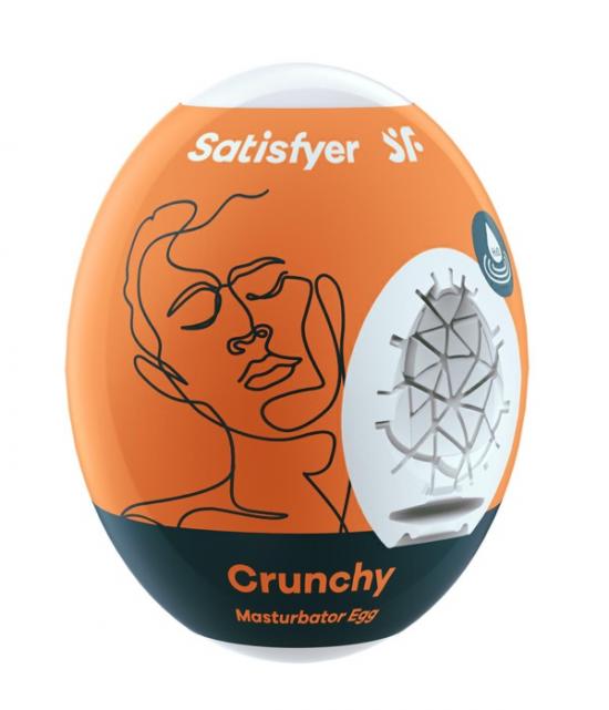 Satisfyer Masturbator Egg Crunchy