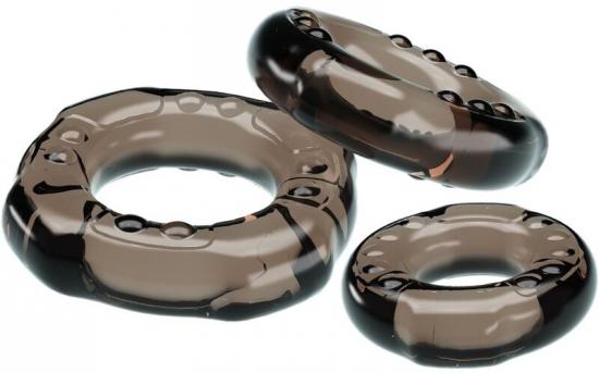 Yvonne Three Penis Rings Set