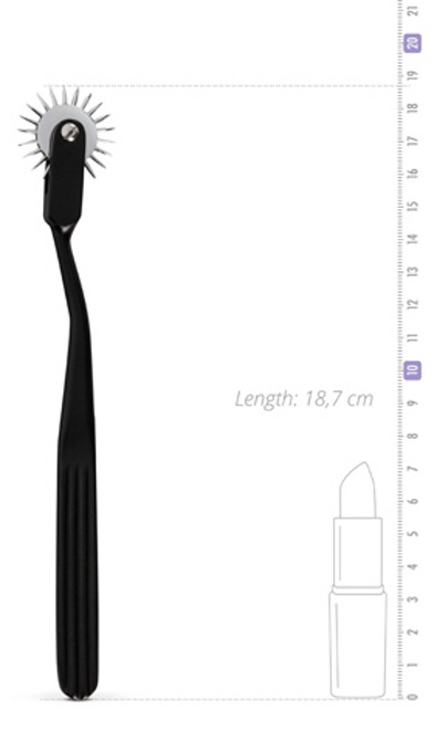 Sinner Gear Pinwheel 1-Wheel - černé wartenbergovo kolečko