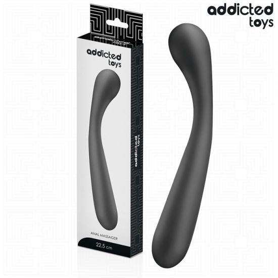 Addicted Toys Double Anal Massager Silicone (22.5 cm), silikonový anální masér