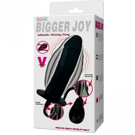 Bigger Joy Inflatable Vibrating Dong 16cm