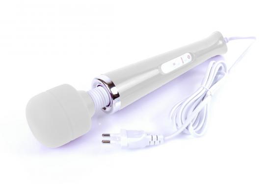 Boss Series Magic Wand Cable - Wand Vibrátor Bílý