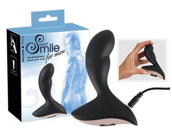 SMILE Prostata Vibe - nabíjecí vibrátor na prostatu (černý)
