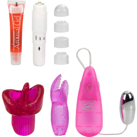 CalExotics Her Clit Kit sada pro intimní stimulaci