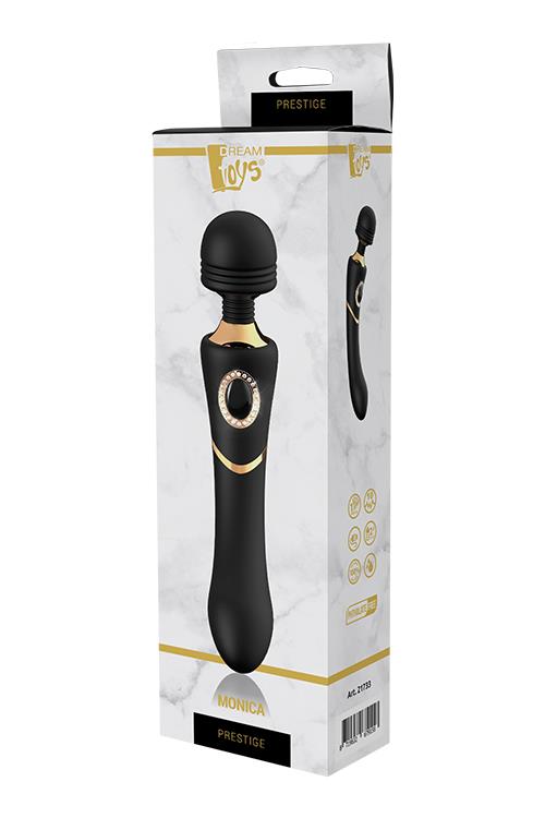 Dreamtoys Luxusní masážní vibrátor s diamanty PRESTIGE Monica