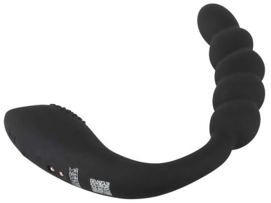 Black Velvets Bendable Dual Stimulator, dvojitý anální vibrátor