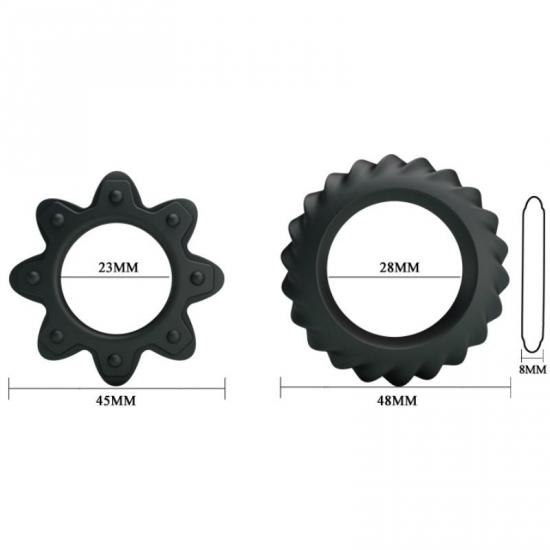 Kit 2 Silicone Rings Flowering Ring