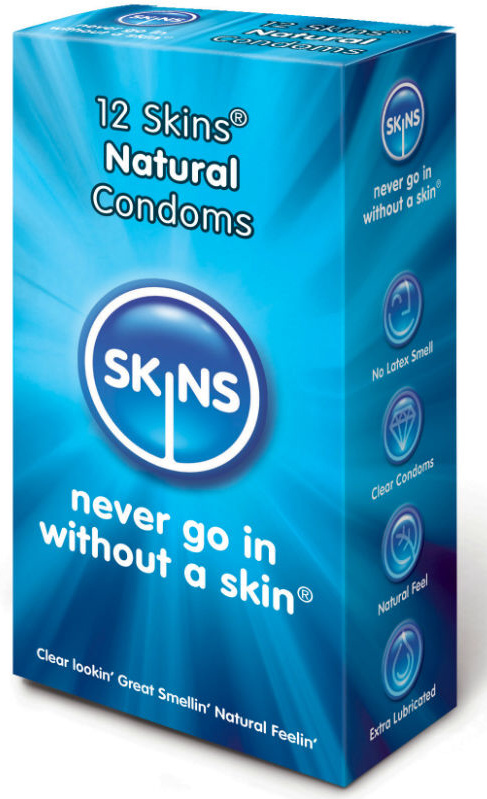 Skins Condom Natural Pack 12 Skins Condom Natural Pack 12