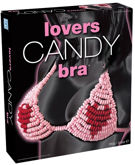 S&F Lovers Candy Podprsenka z lipo bonbonů