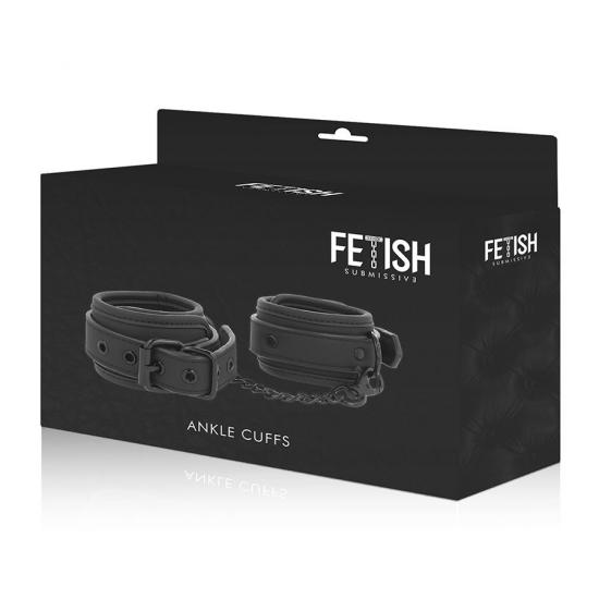 Fetish Ankle Cuffs Vegan Leather