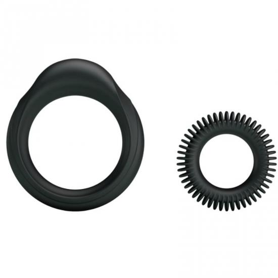 Kit 2 Rings Silicone Ring Manhood