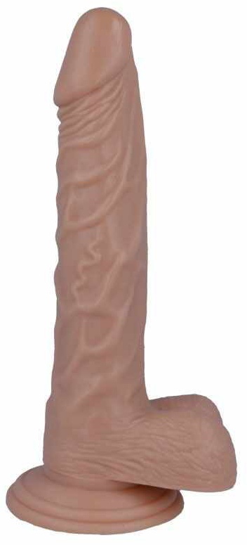 Hedvábný realistický penis 20 cm