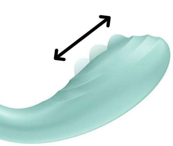 Satisfyer Luxusní kuličkový Rrrolling Pleasure Mint na bod G