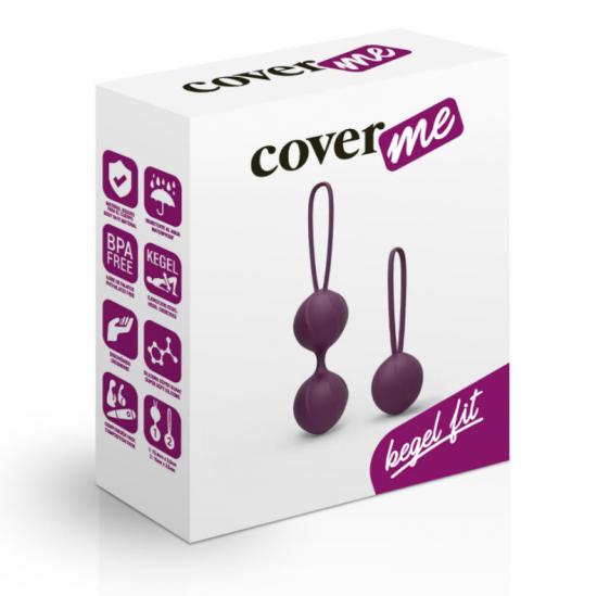 CoverMe Kegel Kit Single venušiny kuličky 10 cm + Duo venušiny kuličky 15,4 cm