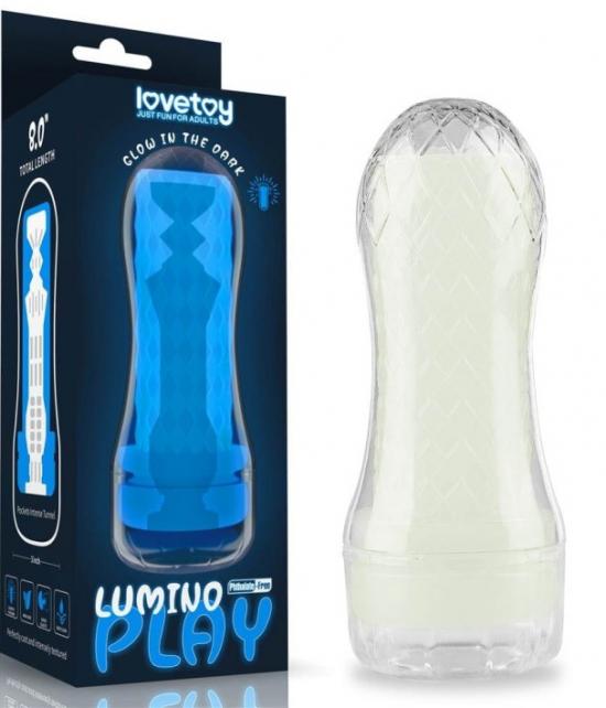 LoveToy Lumino Play Masturbator - Pocketed LoveToy Lumino Play Masturbator - Pocketed