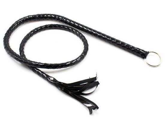Braided Leather Bullwhip Braided Leather Bullwhip