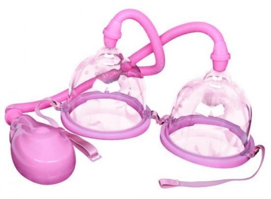 Vakuová pumpa na prsa zvětšení ELETRIC DREAM TOYS BREAST ENLARGEMENT PUMP