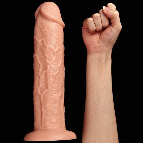 LoveToy Realistic Long Dildo 11" LoveToy Realistic Long Dildo 11"