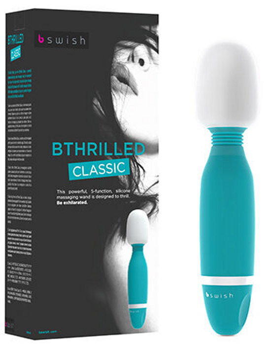 Bswish bThrilled Wand Vibrator Zeleno-modrá