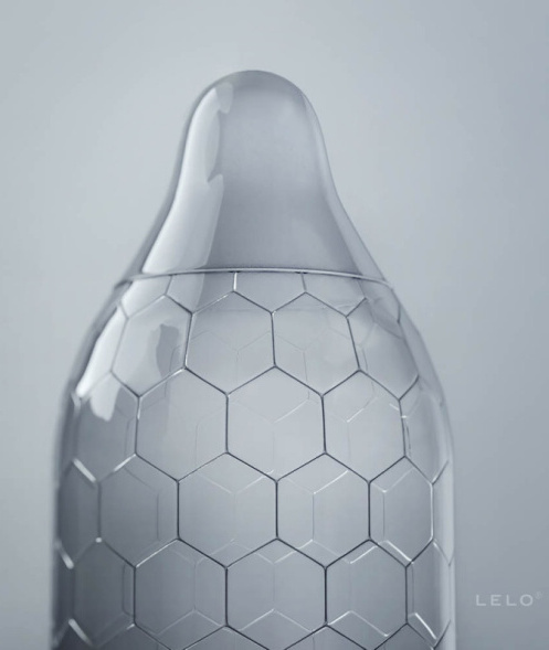 LELO HEX kondomy s hexagonální strukturou 12 ks