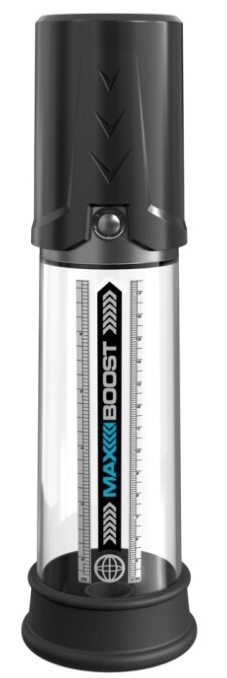 Pipedream Pump Worx Max Boost Black