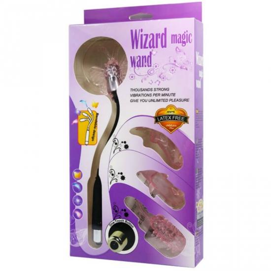 Wizard Magic Wand Vibrating Stimulator