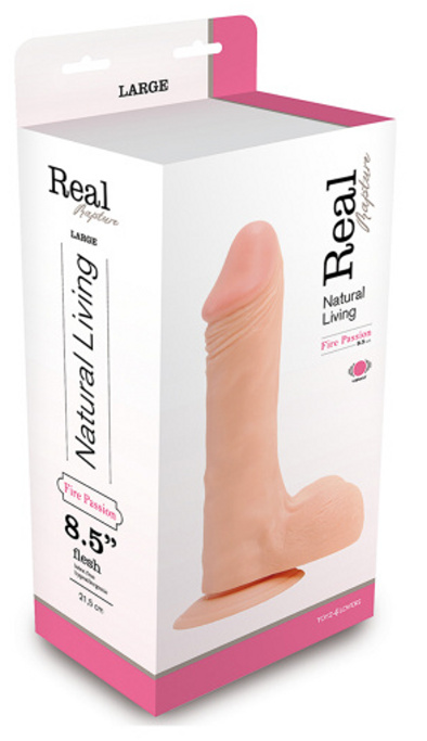 Real Rapture Vibe Flesh 8.5 Inch