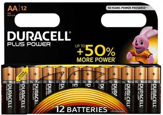 Duracell Plus Power Battery AA LR6 12ks