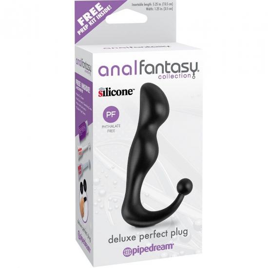 Anal Fantasy Ass-Gasm Cockring Plug anální kolík s erekčním 