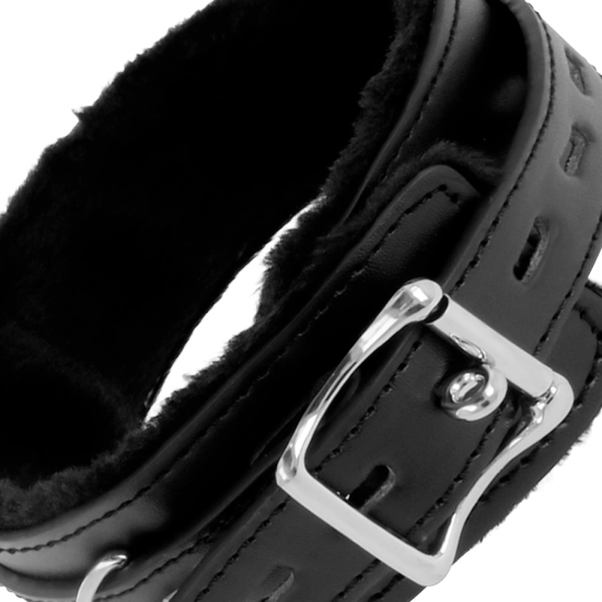 DARKNESS BONDAGE DARKNESS PADDED METAL LOCKING POSTURE COLLAR