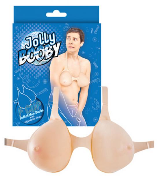 Nafukovací prsa JOLLY BOOBY Inflatable Boobs