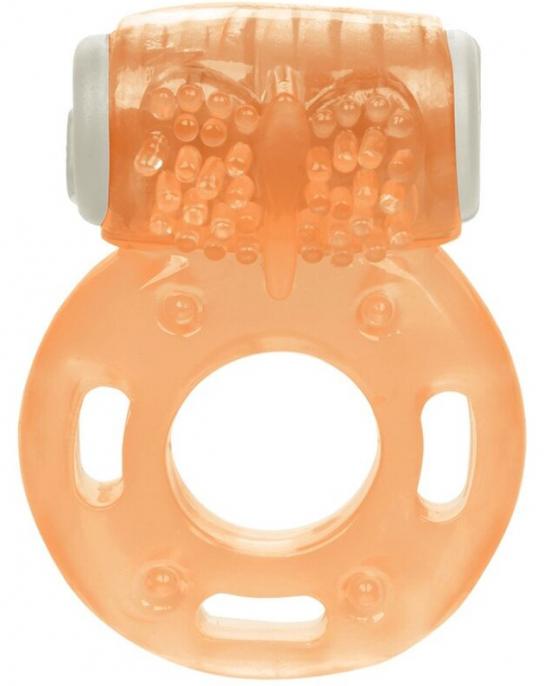 CalExotics Vibrating Ring Orange