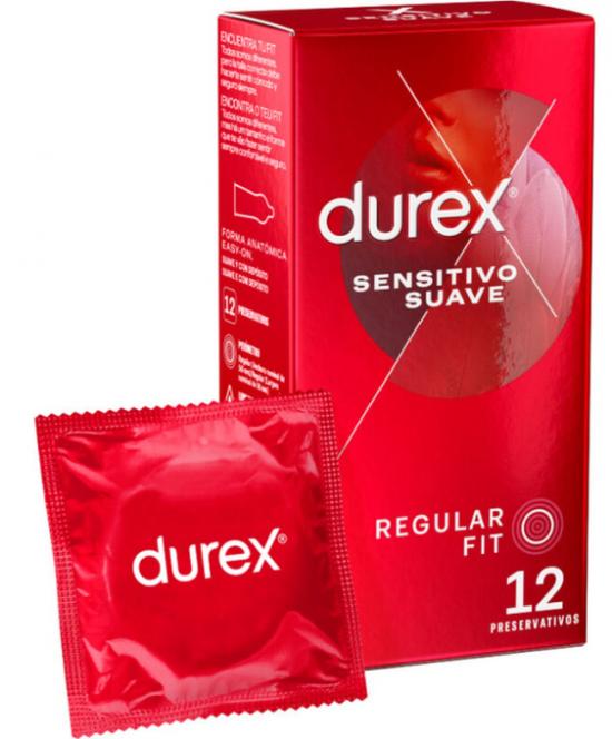 Kondomy Durex Sensitive Soft tenké 12 ks